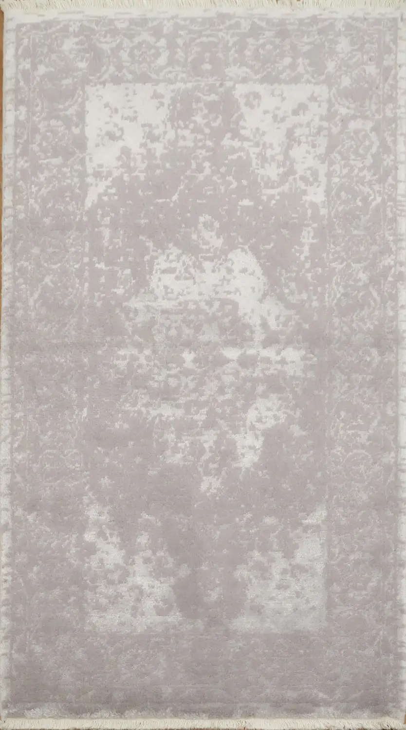 Elegant Distress Pattern Area Rug for Modern Interiors 3x5