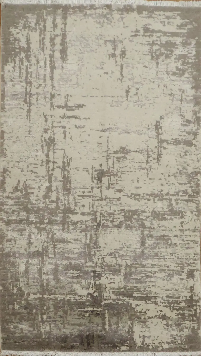 Neutral Gray Tones Rug Complements Various Interior Styles