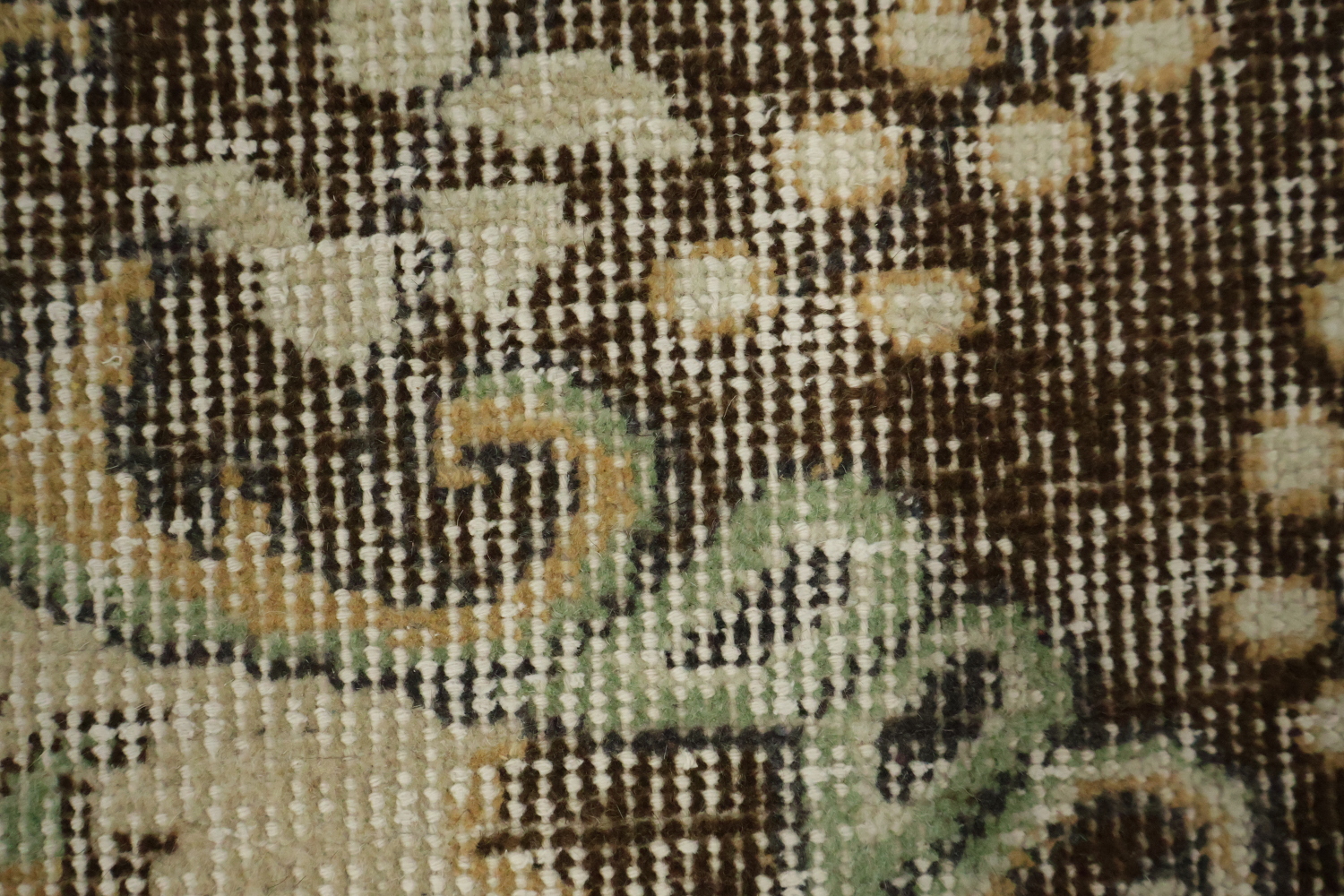 Vintage Distressed Anatolian Wool Area Rug 6x9