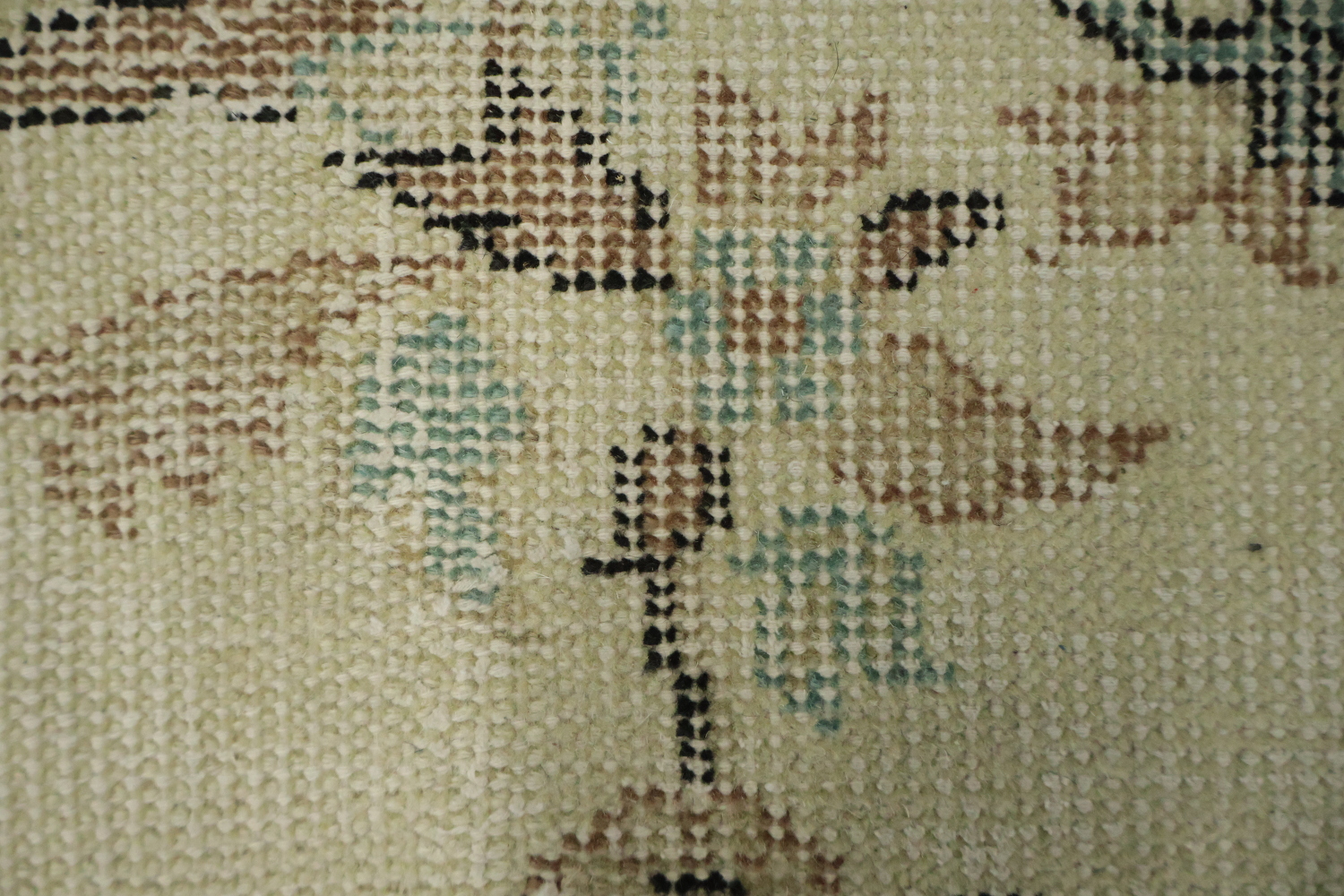 Vintage Distressed Anatolian Wool Area Rug 5x9