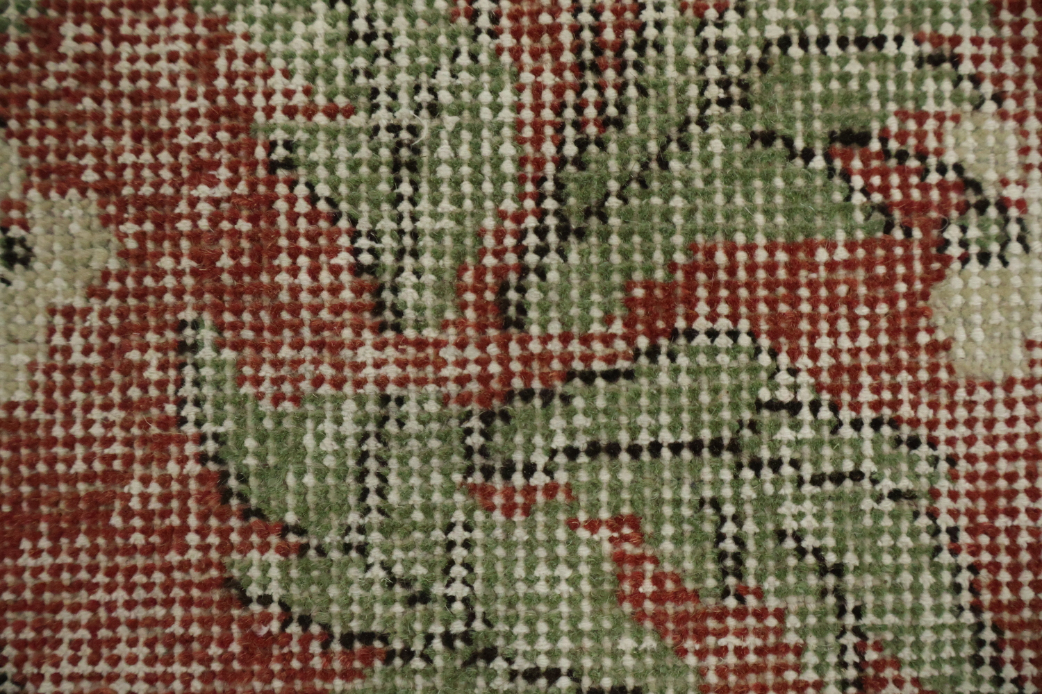 Wool Vintage Distressed Anatolian Turkish Area Rug 3x6