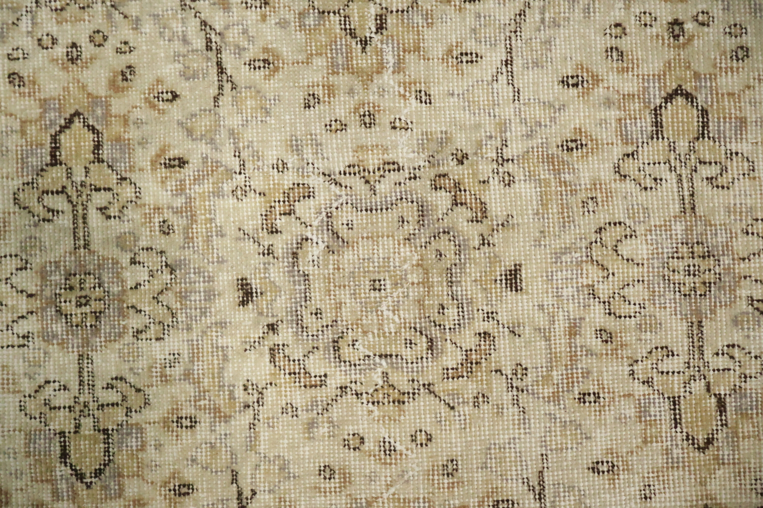 All Over Design Distressed Anatolian Turkish Area Rug 4x7