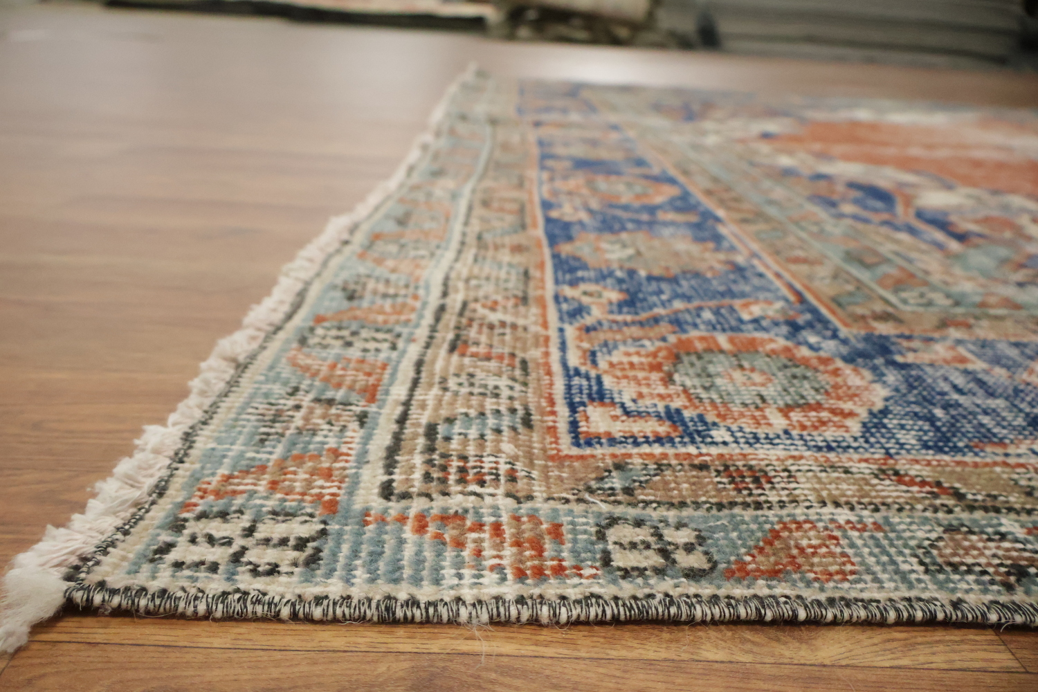 Classic Ornate Medallion Rug with Intricate Border Details 6x10