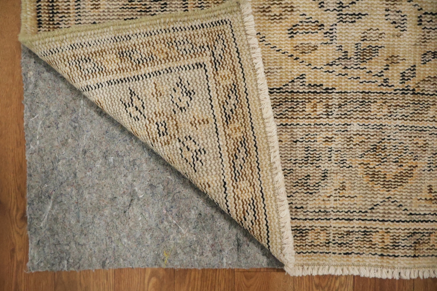 All Over Wool Vintage Distressed Turkish Area Rug 6x9