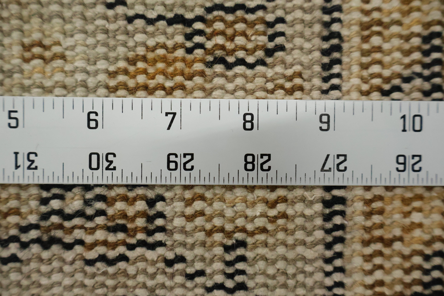 All Over Wool Vintage Distressed Turkish Area Rug 6x9