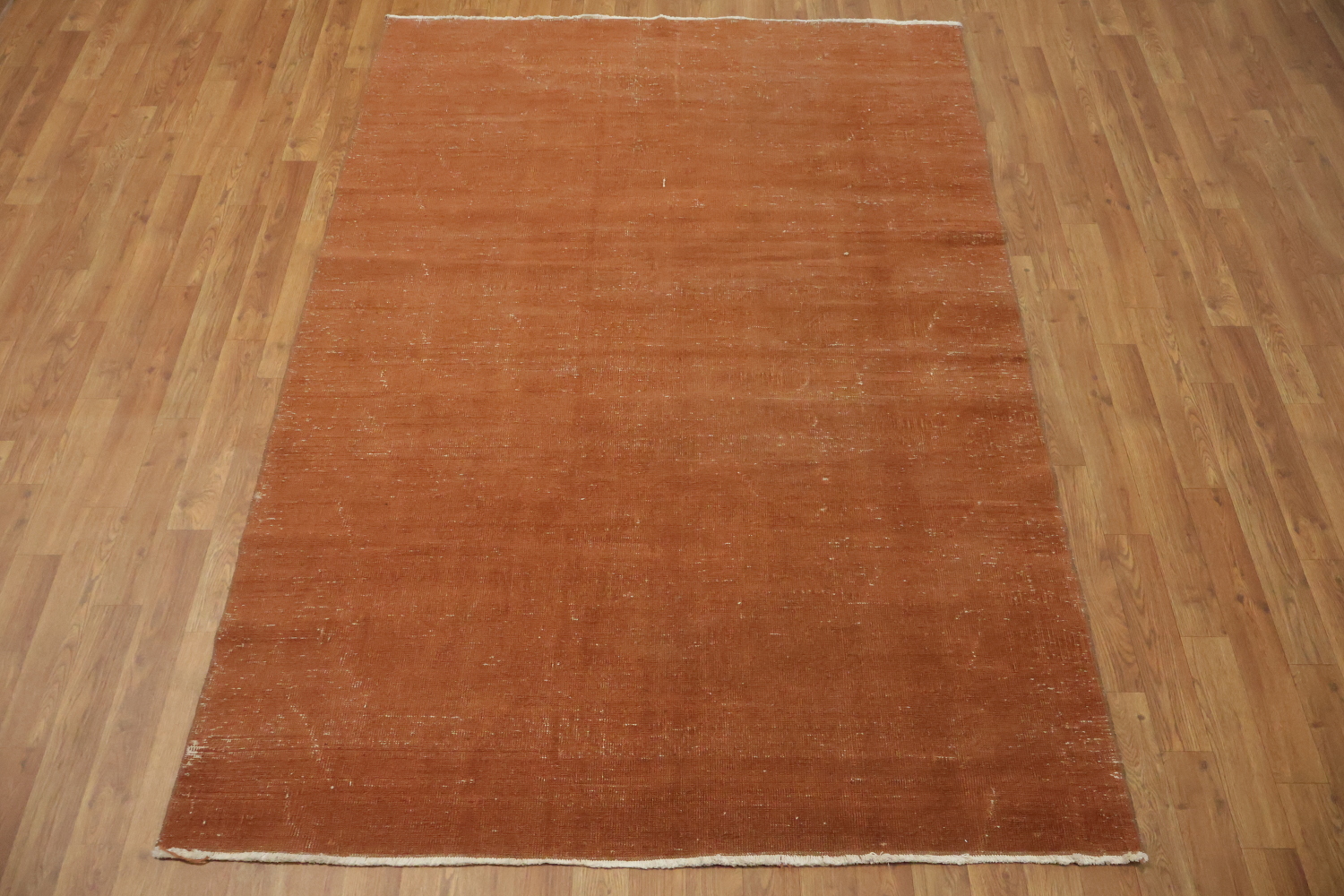 Warm Terracotta Handwoven Rug for Cozy Interiors 5x7