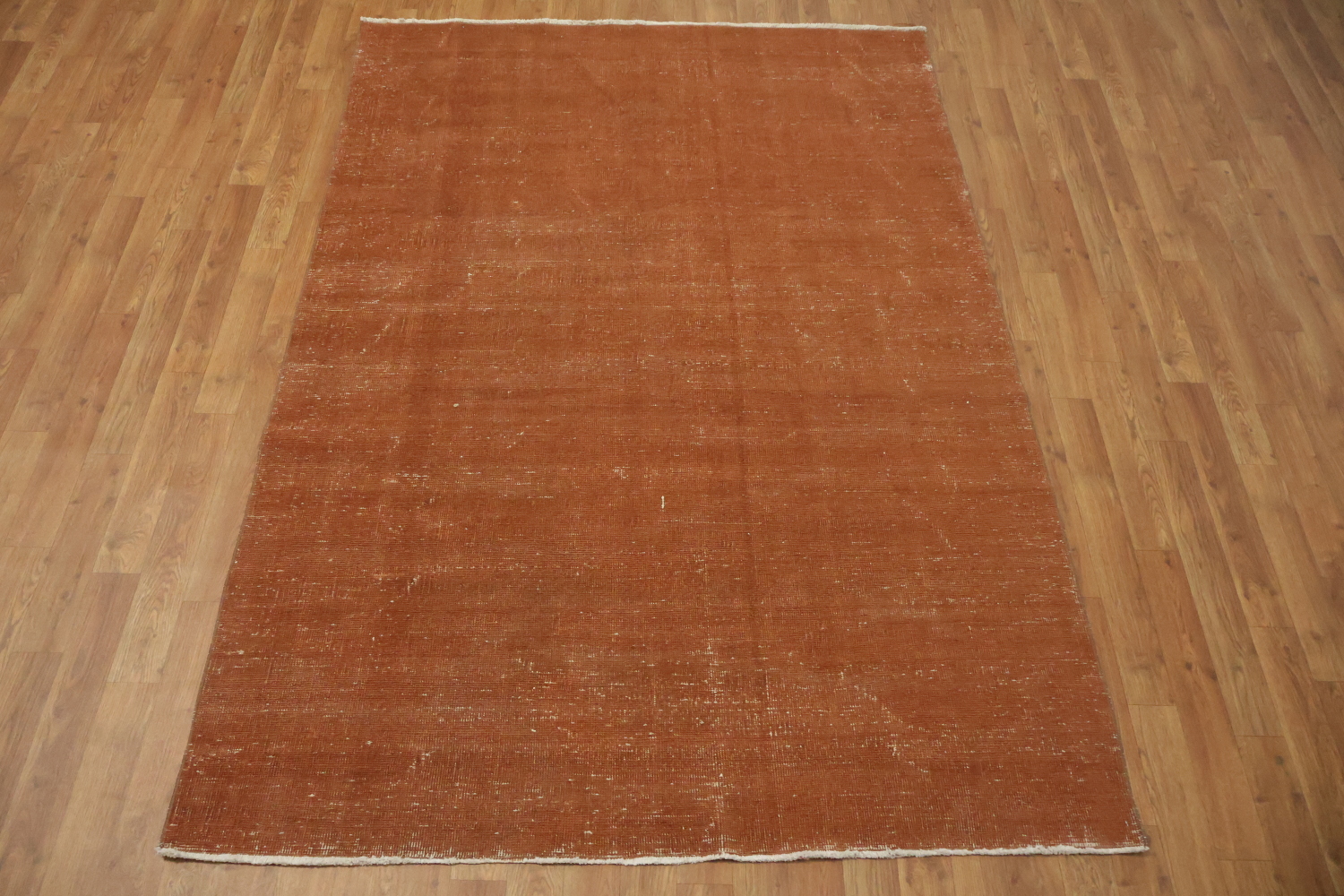 Warm Terracotta Handwoven Rug for Cozy Interiors 5x7