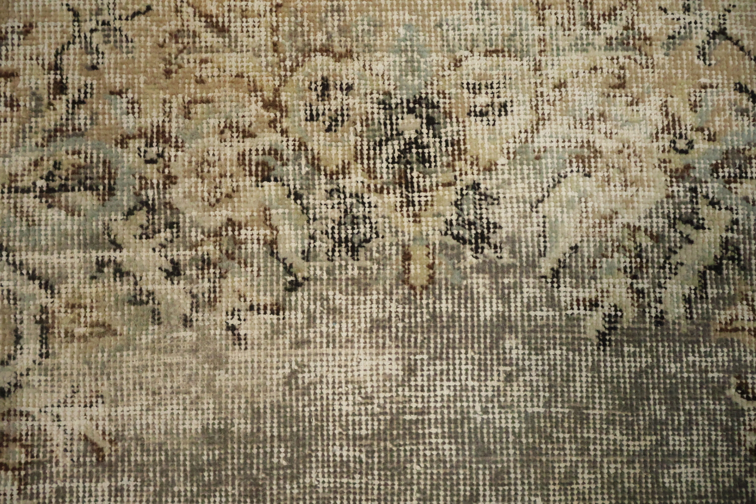 Vintage Distressed Anatolian Turkish Area Rug