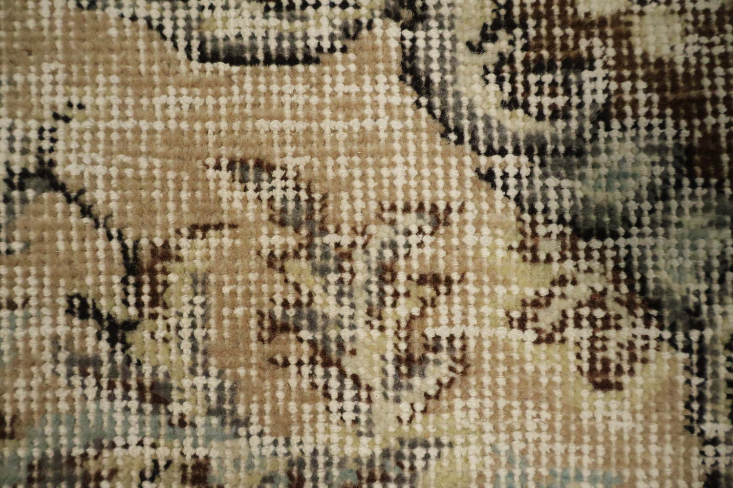 Vintage Distressed Anatolian Turkish Area Rug