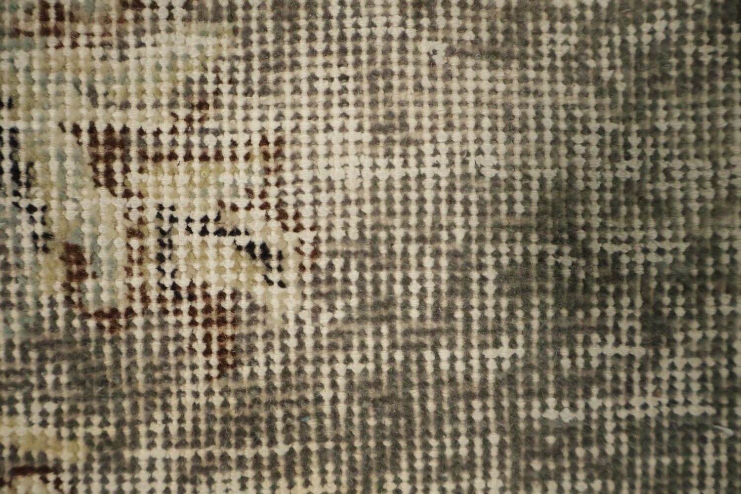Vintage Distressed Anatolian Turkish Area Rug