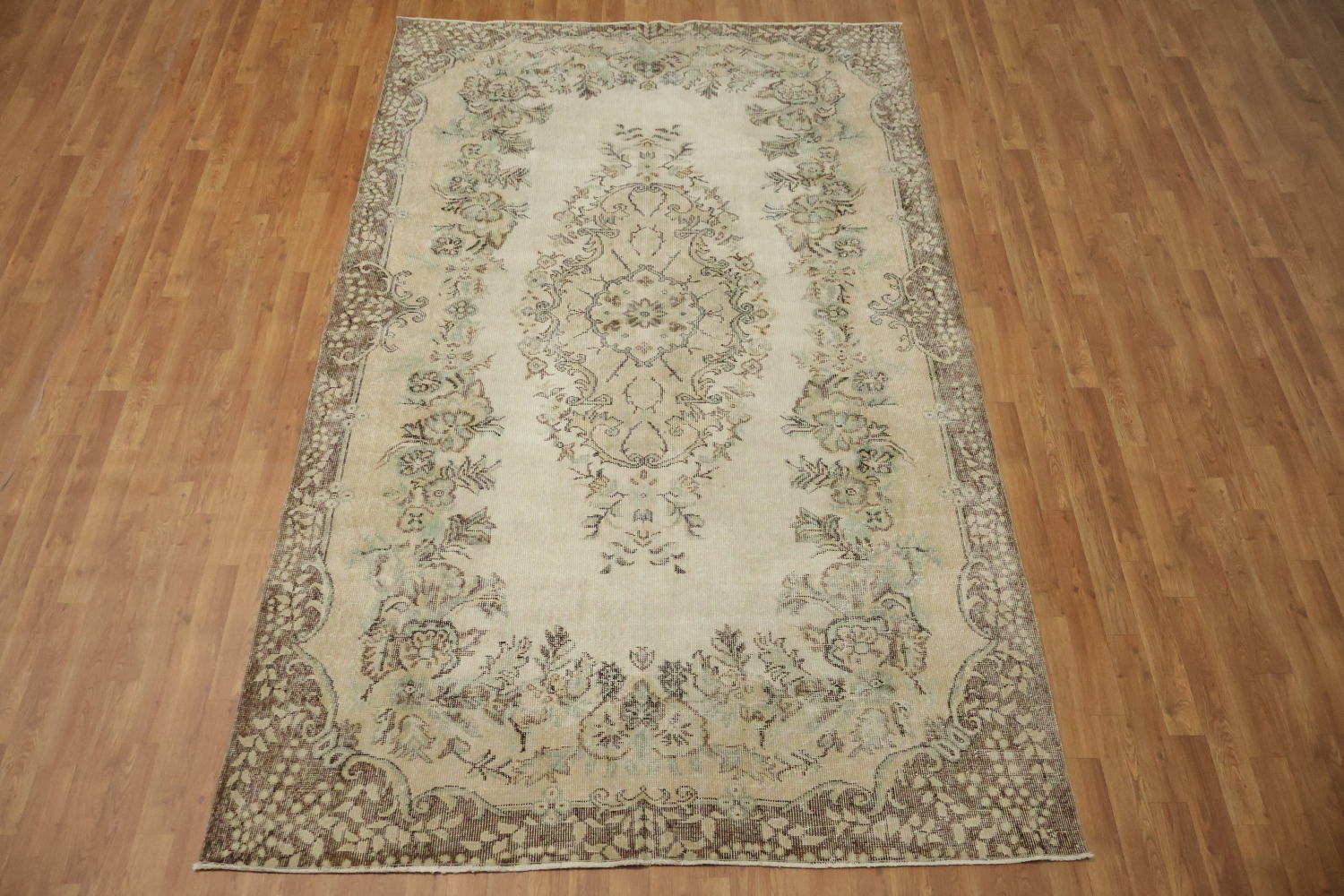 Elegant floral and medallion area rug with vintage charm 6x10