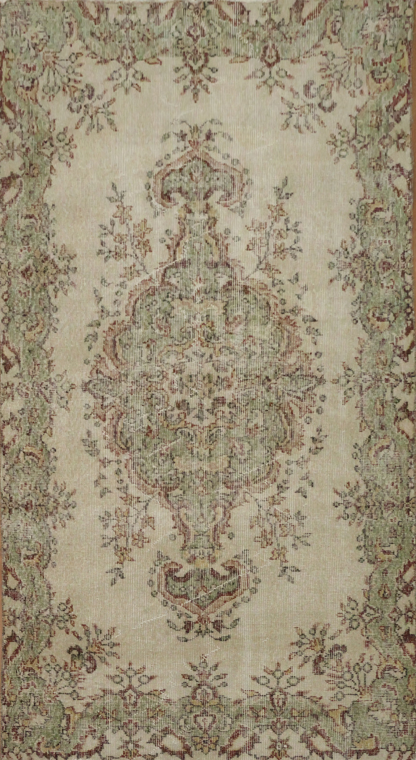 Classic Vintage Floral Rug for Elegant Living Room Decor 4x7