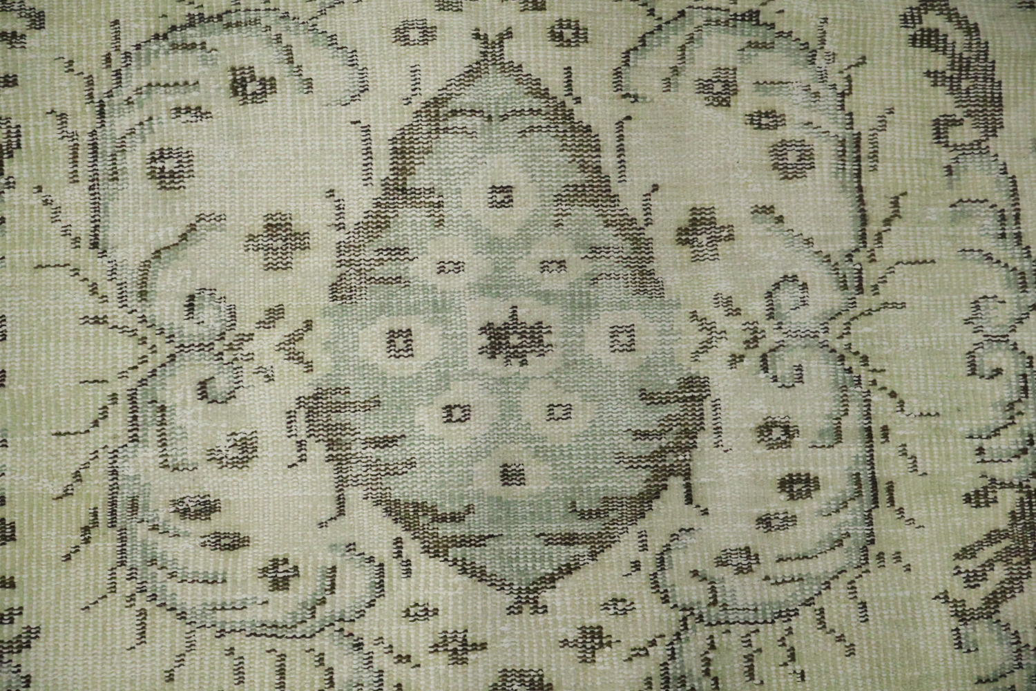 Vintage Distressed Anatolian Turkish Area Rug 6x9