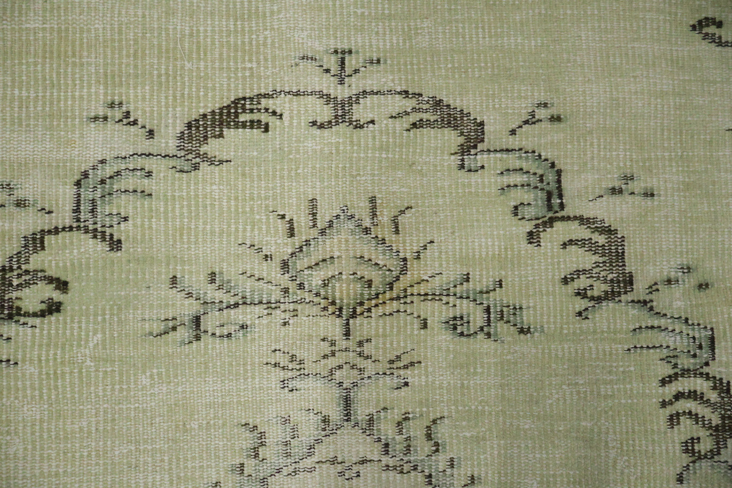 Vintage Distressed Anatolian Turkish Area Rug 6x9