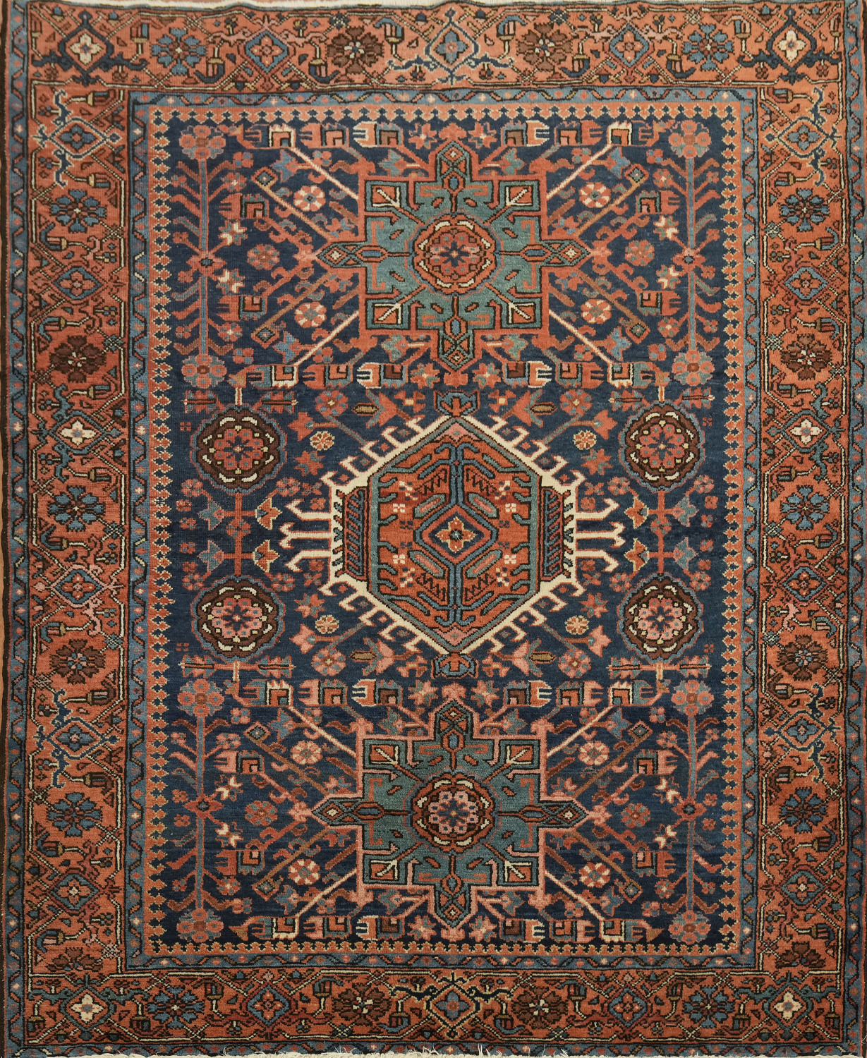 Vegetable Dye Yalameh Persian Large Rug 11x14