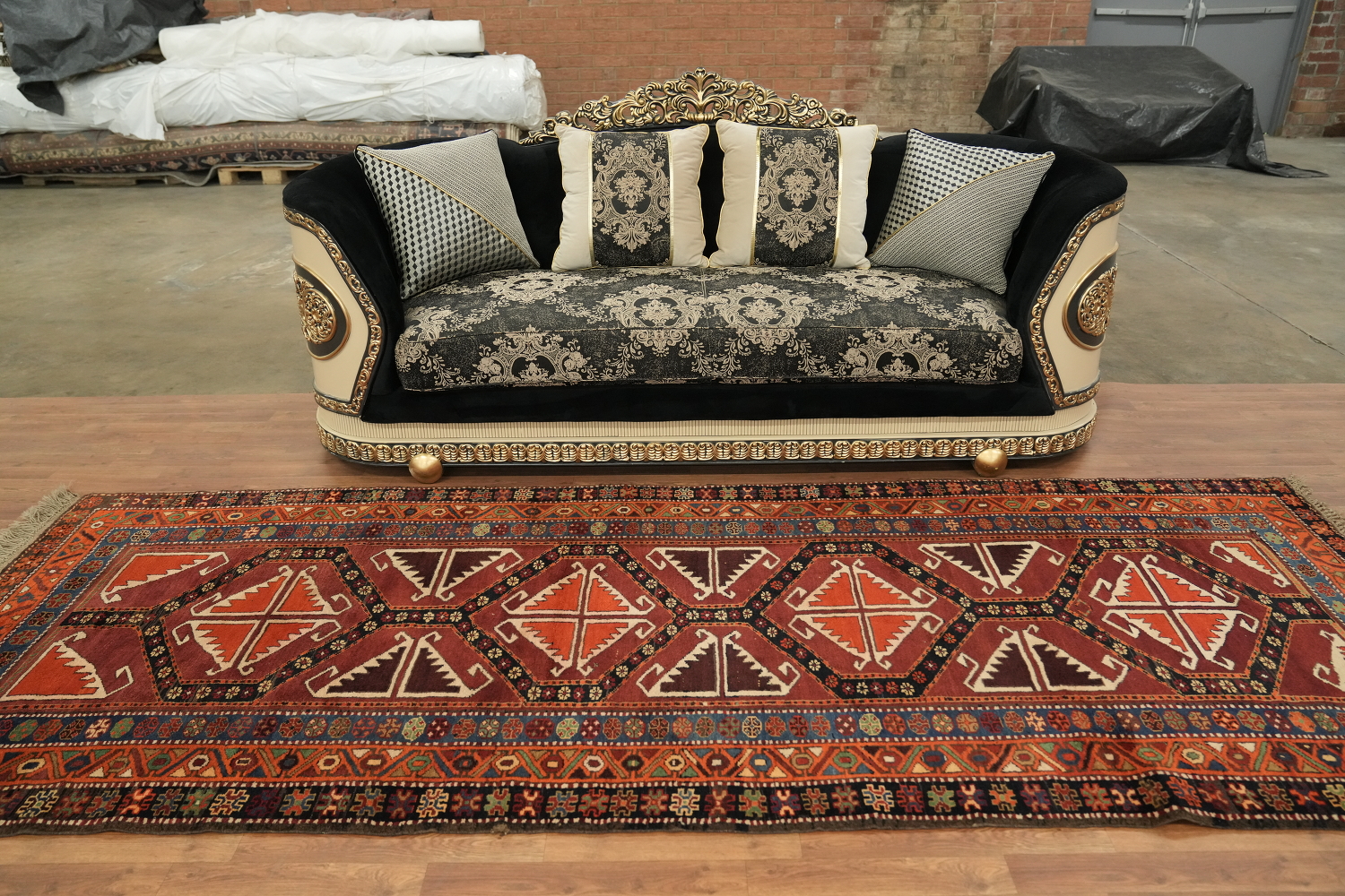 Anatolian Turkish Runner Wool Rug 4x12