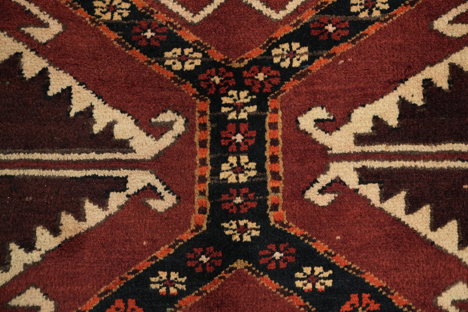 Anatolian Turkish Runner Wool Rug 4x12