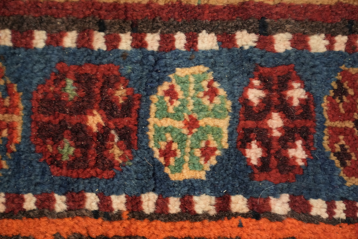 Anatolian Turkish Runner Wool Rug 4x12
