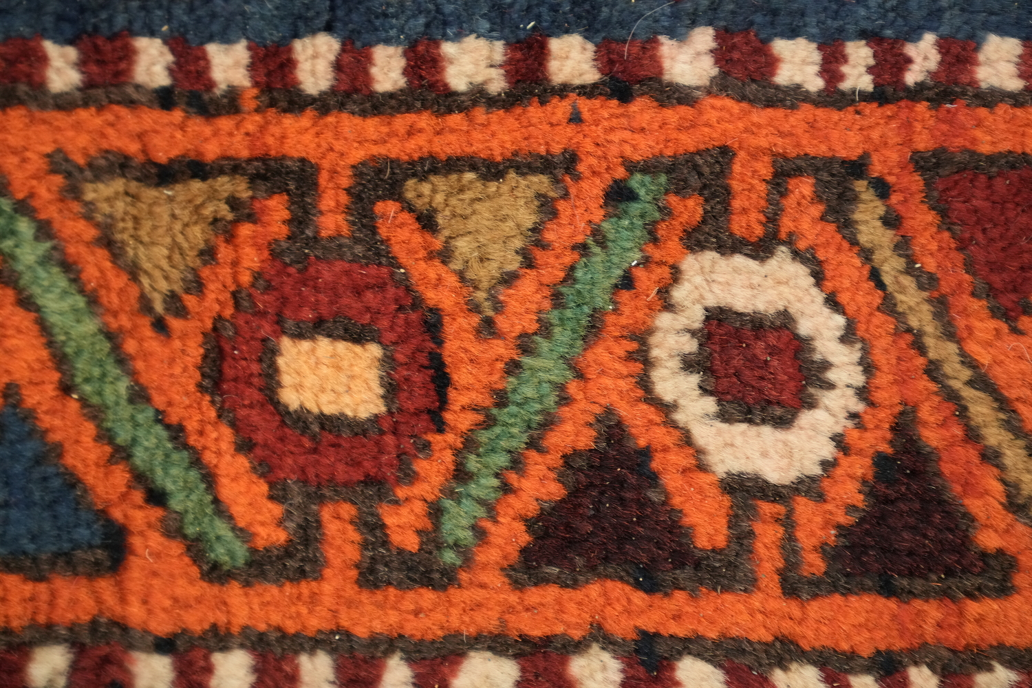 Anatolian Turkish Runner Wool Rug 4x12