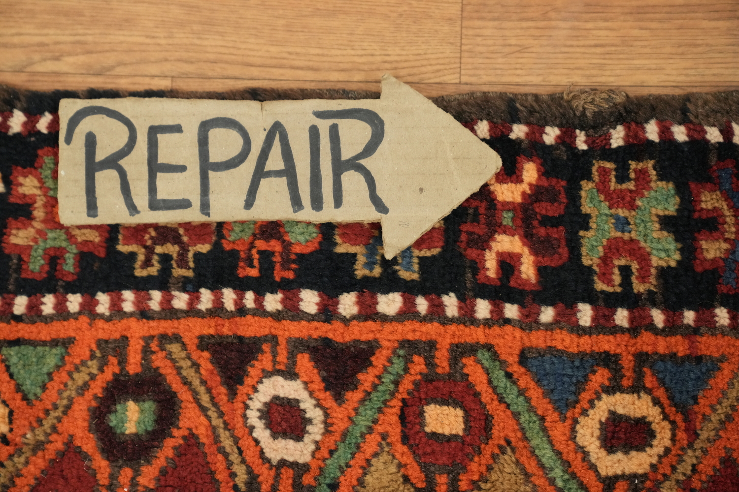 Anatolian Turkish Runner Wool Rug 4x12