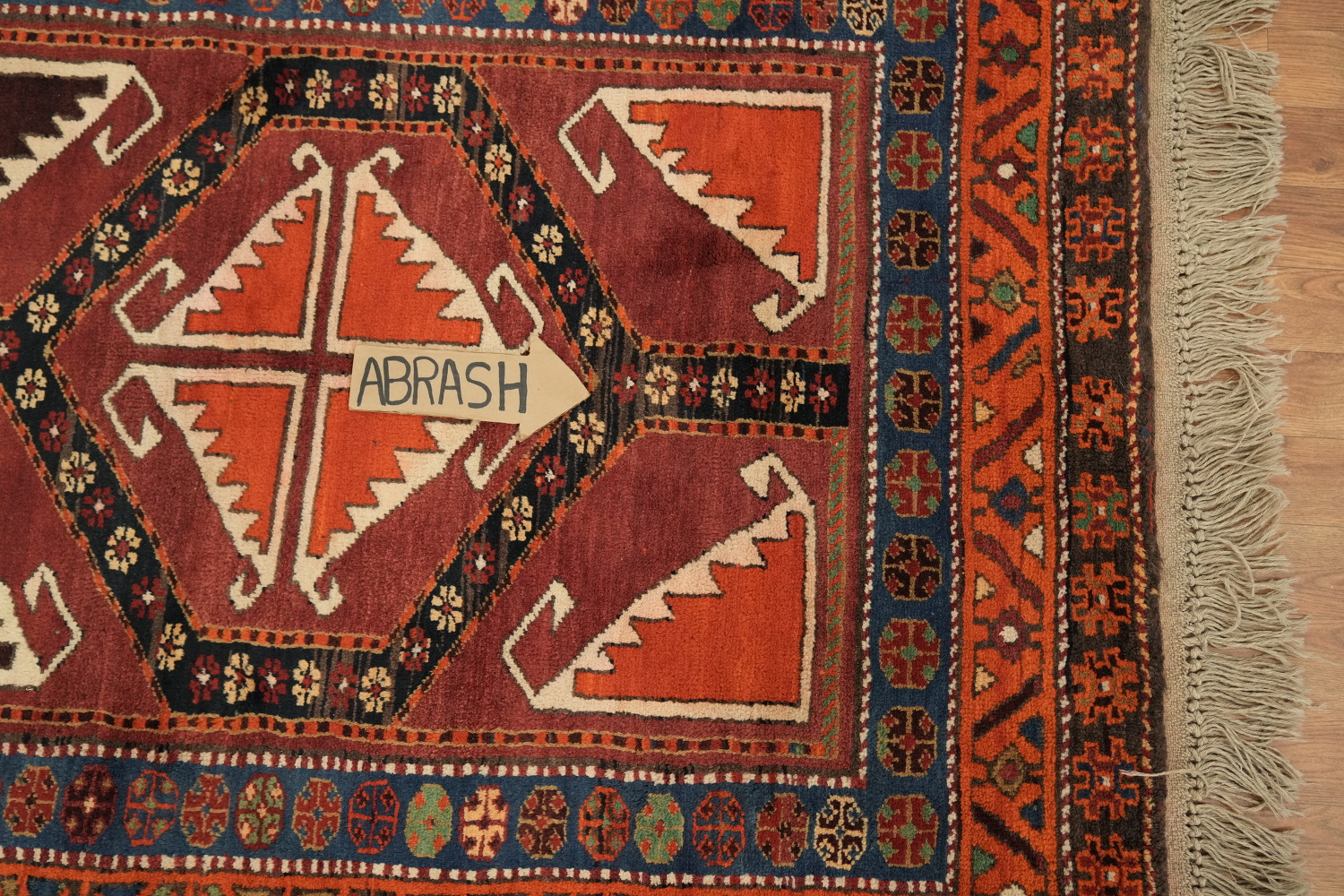Anatolian Turkish Runner Wool Rug 4x12