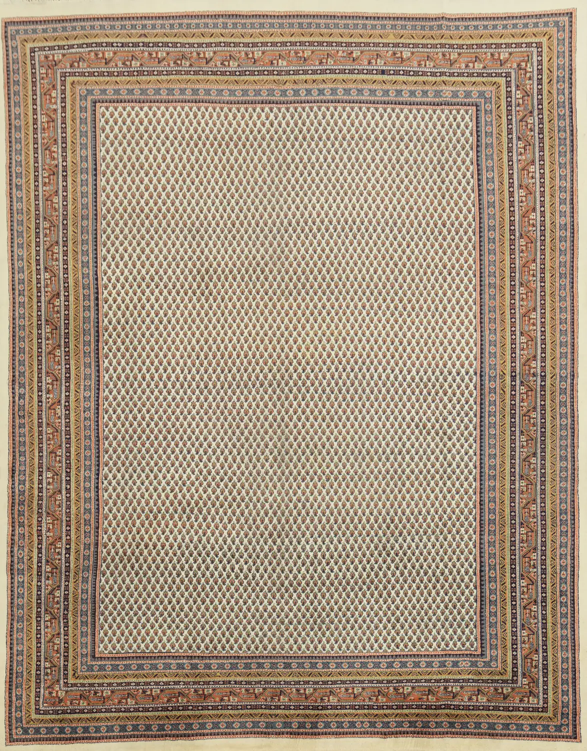 All Over Wool Botemir Oriental Area Rug 10x13