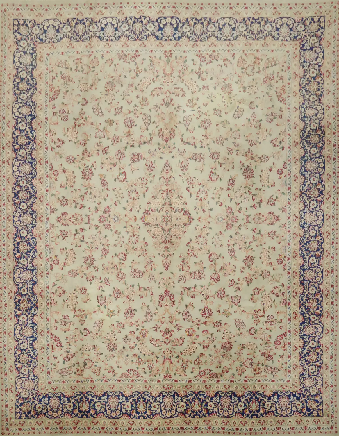 Top Quality All Over Floral Kerman Persian Area Rug 10x13