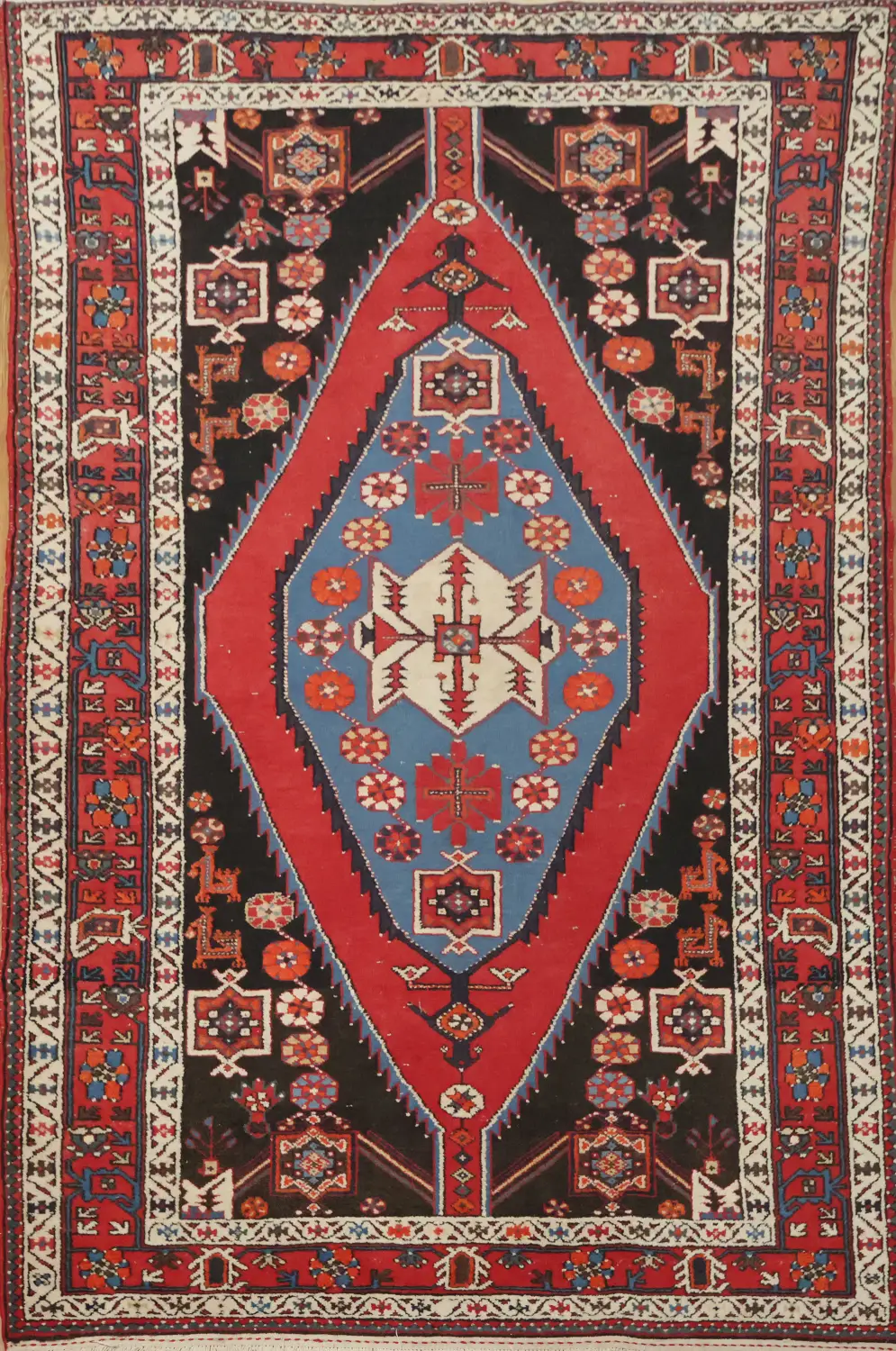 Hamedan Persian Rug 5x7