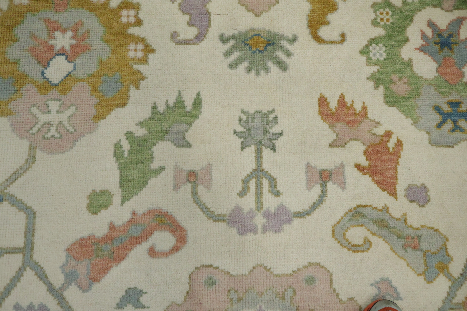 Pastel Perfection: Traditional Rectangular Area Rug 8'x10'
