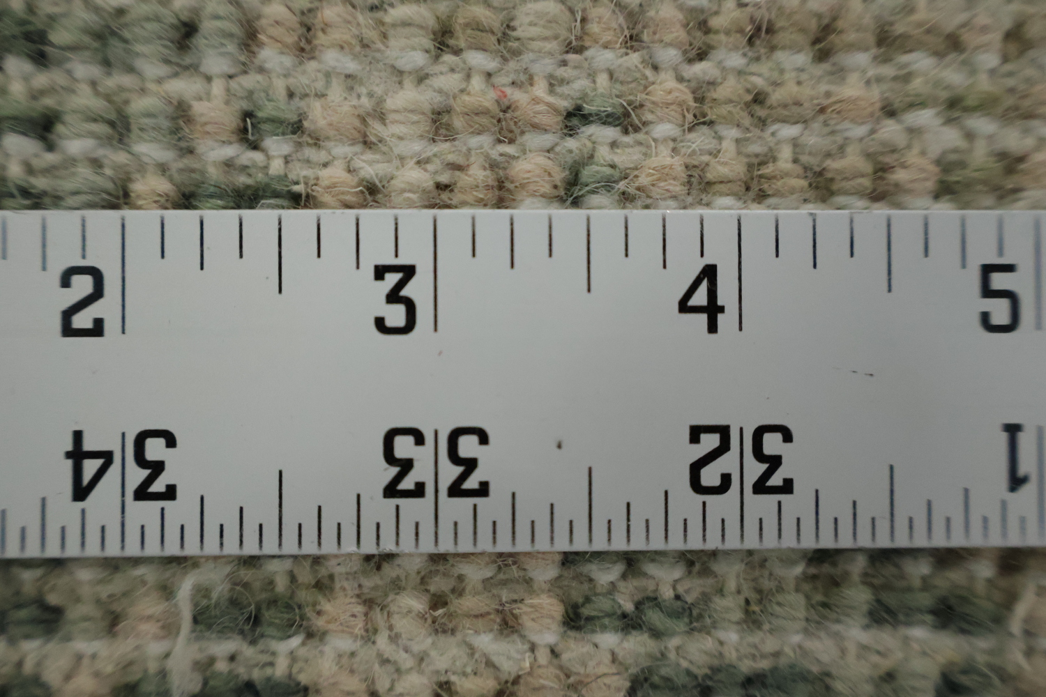 Traditional Beige and Green Rug with Artistic Patterns 9' x 12'