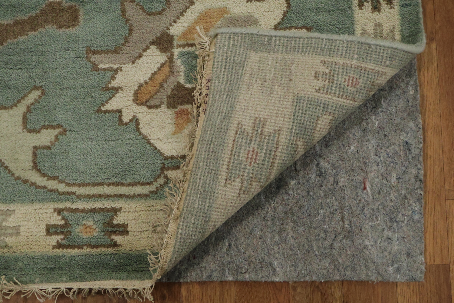 Traditional Oushak Hand Made Wool Living Room Rug 9x12