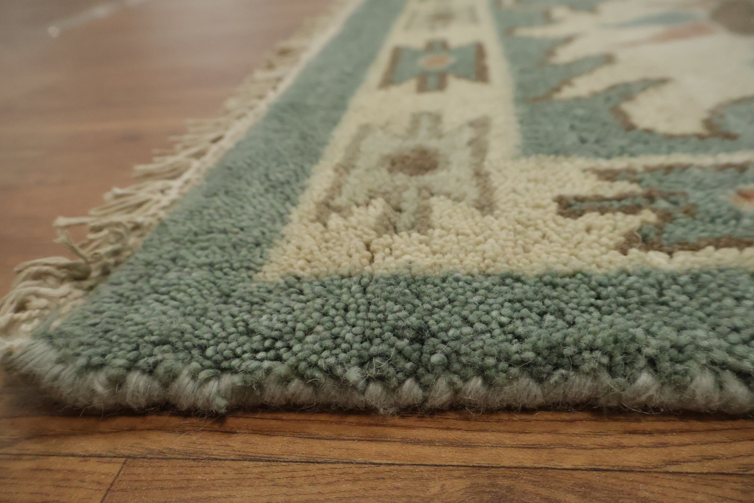 Traditional Oushak Hand Made Wool Living Room Rug 9x12