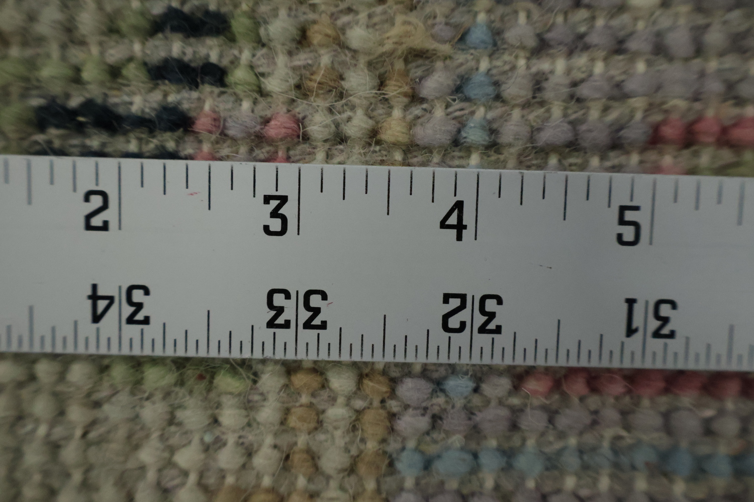 Vibrant Pistachio Green and Blue Oushak Hand-made Wool Rug 8' x 10'