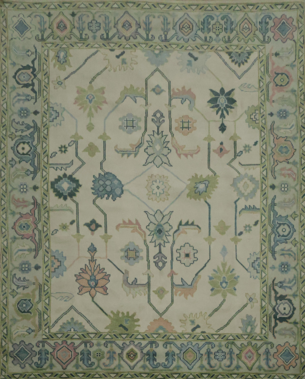 Traditional Oushak Hand Made Area Rug 8x10
