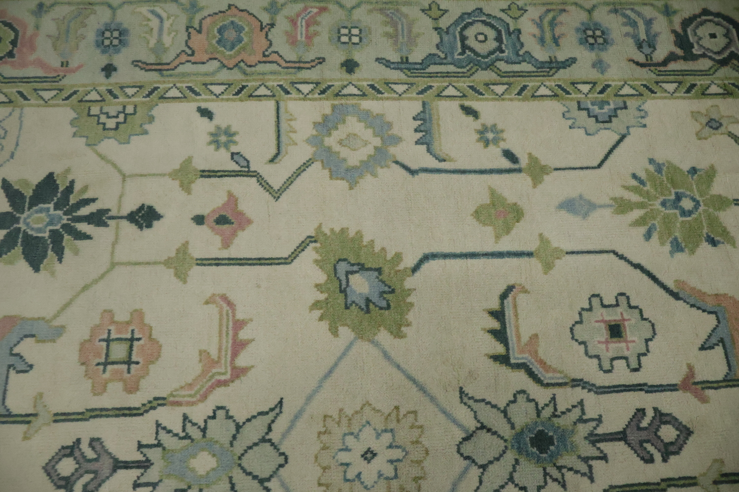 Traditional Oushak Hand Made Area Rug 8x10