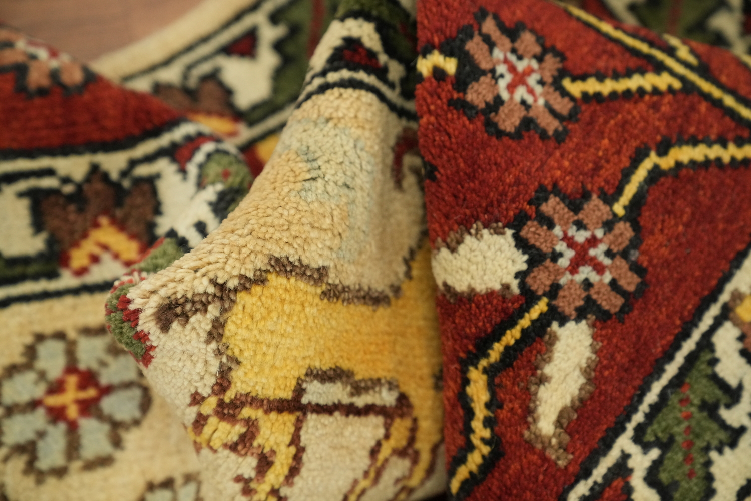 8'x10' Hunting Animal Pictorial Ziegler Oriental Rug | Hand-Knotted Wool