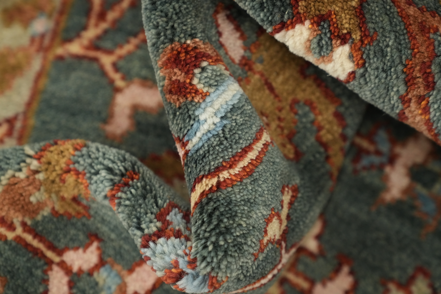 8'x10' Hunting Animal Pictorial Ziegler Oriental Rug | Hand-Knotted Wool
