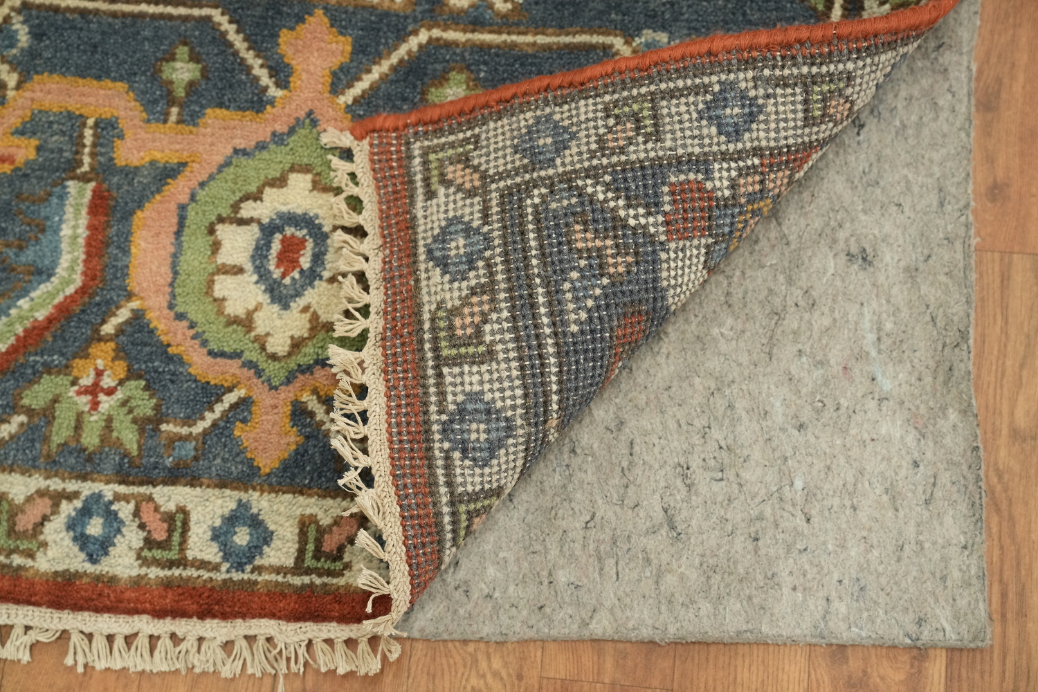 Authentic Heriz Serapi Persian-Style Rug - 8x10 Hand-Knotted Wool