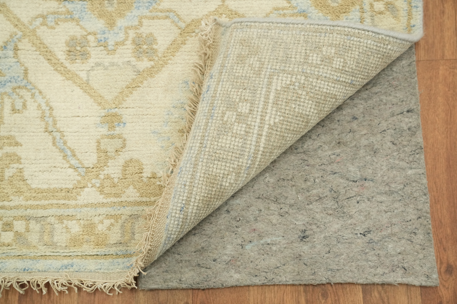Light Blue Traditional Oushak Hand Made Area Rug 8x10