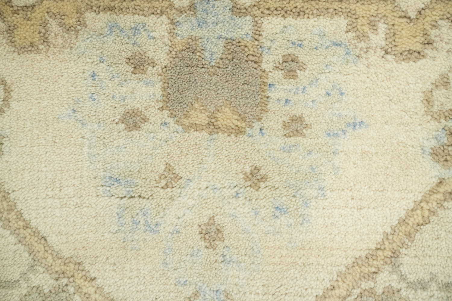 Light Blue Traditional Oushak Hand Made Area Rug 8x10
