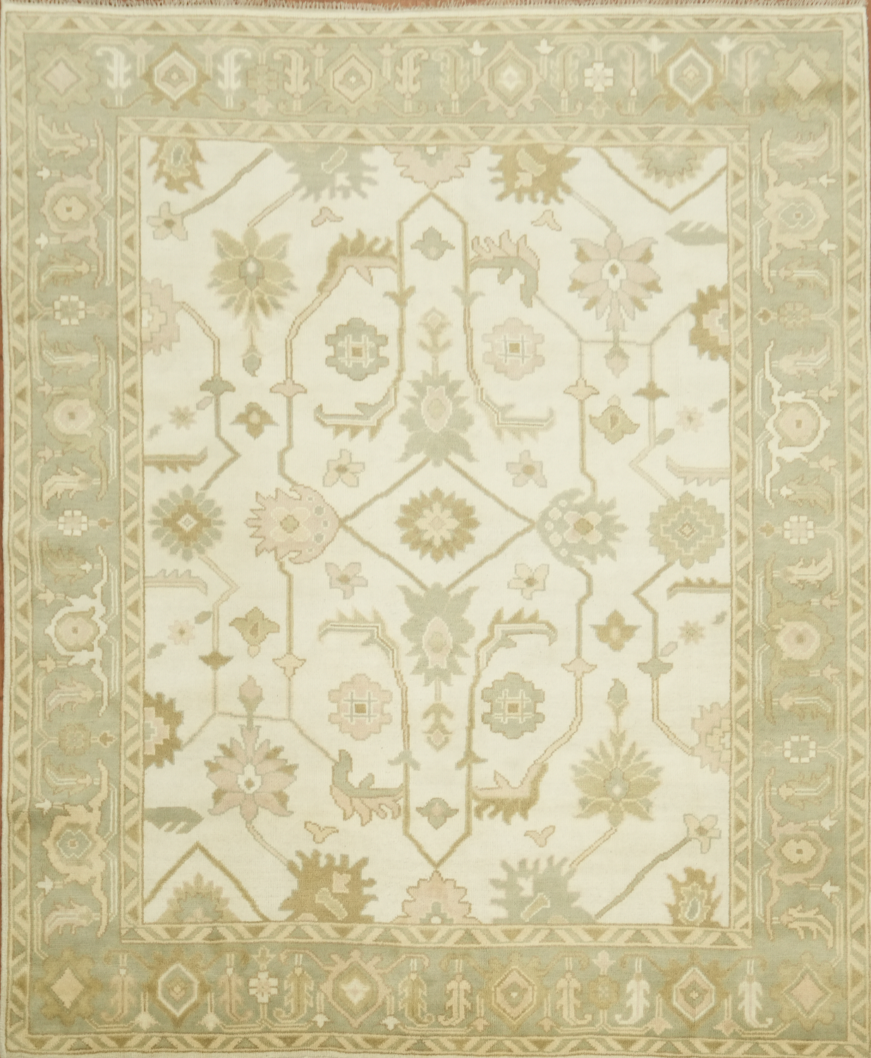 Traditional Oushak Hand Made Area Rug 8x10