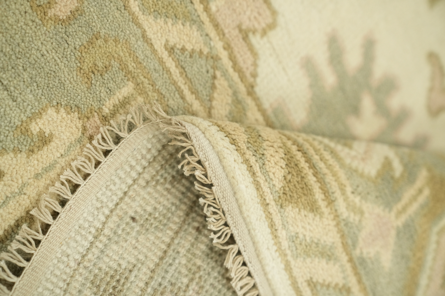 Traditional Oushak Hand Made Area Rug 8x10