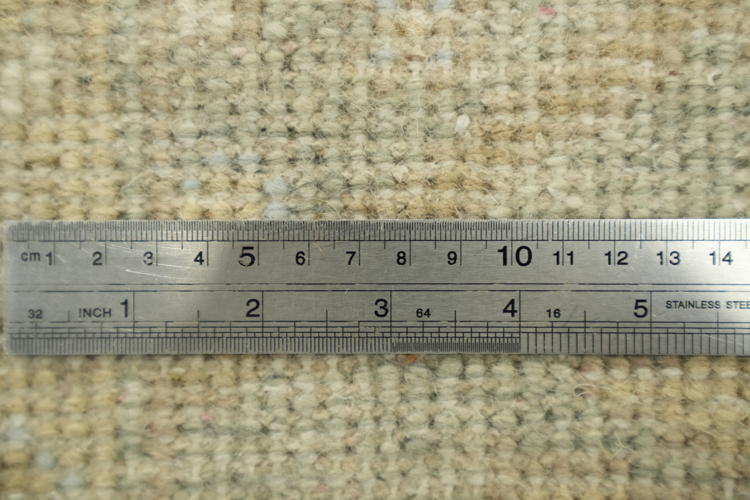 Hand-Knotted 8x10 Traditional Oushak Wool Rug - Beige & Cream