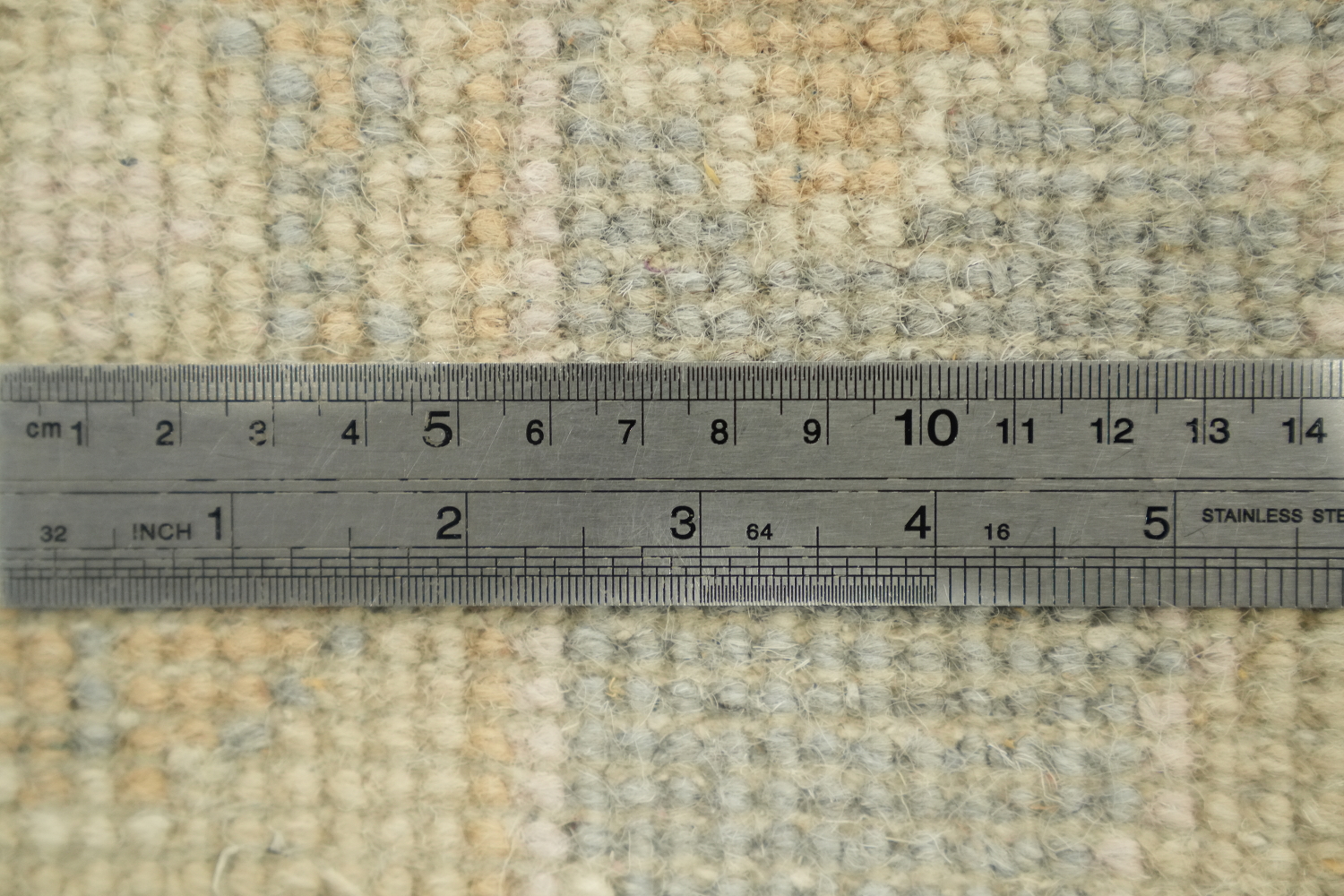 Neutral Tones All-Over Oushak Vintage-inspired Area Rug