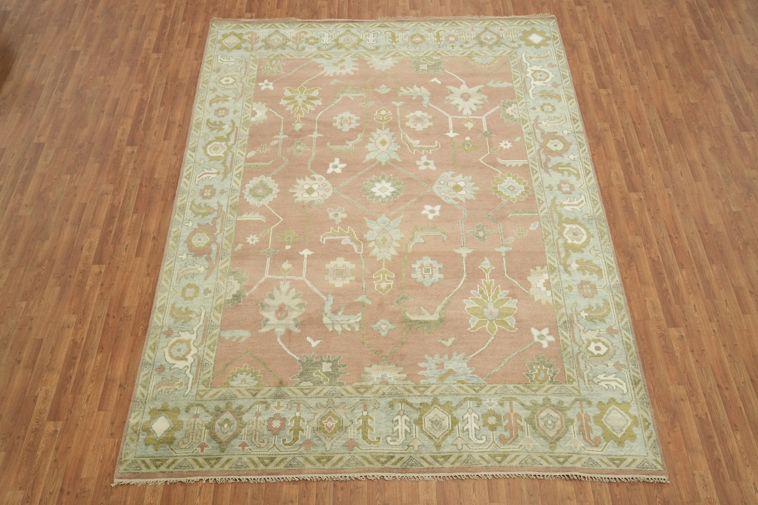 Traditional Oushak Hand Made Area Rug 9x12
