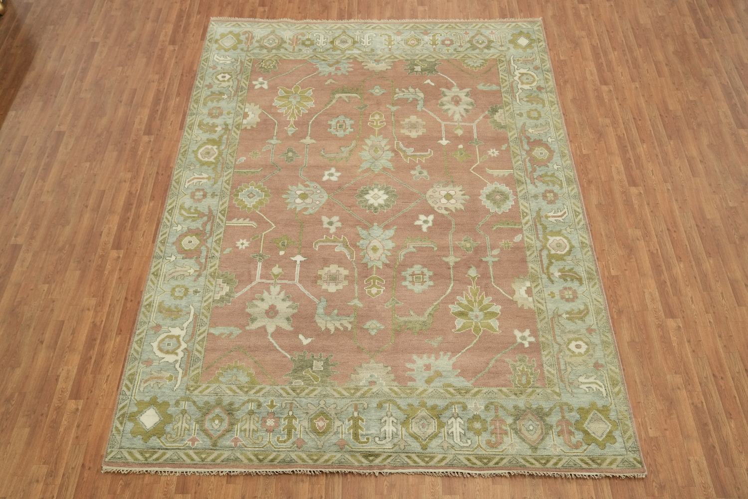 Traditional Oushak Hand Made Area Rug 9x12