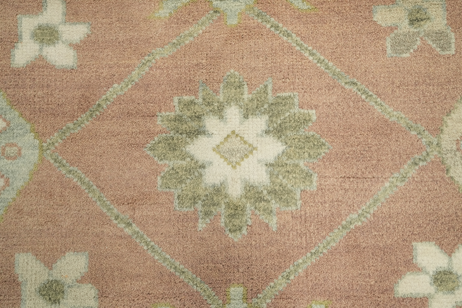 Traditional Oushak Hand Made Area Rug 9x12