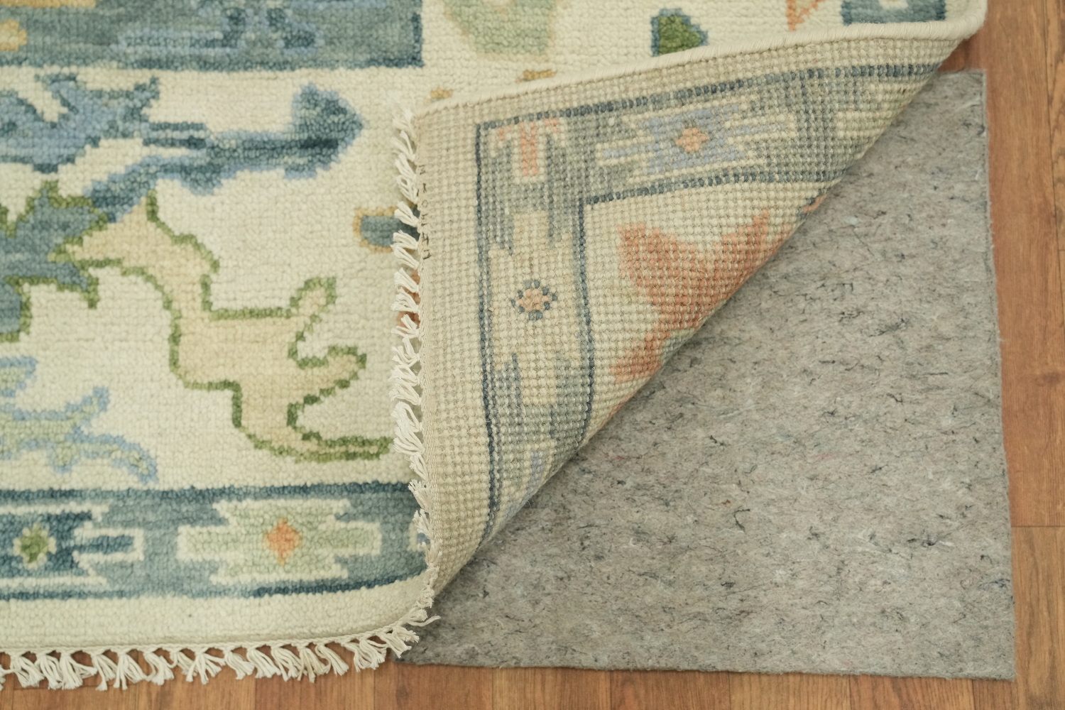 Pastel Color Traditional Oushak Hand Made Area Rug 8x10