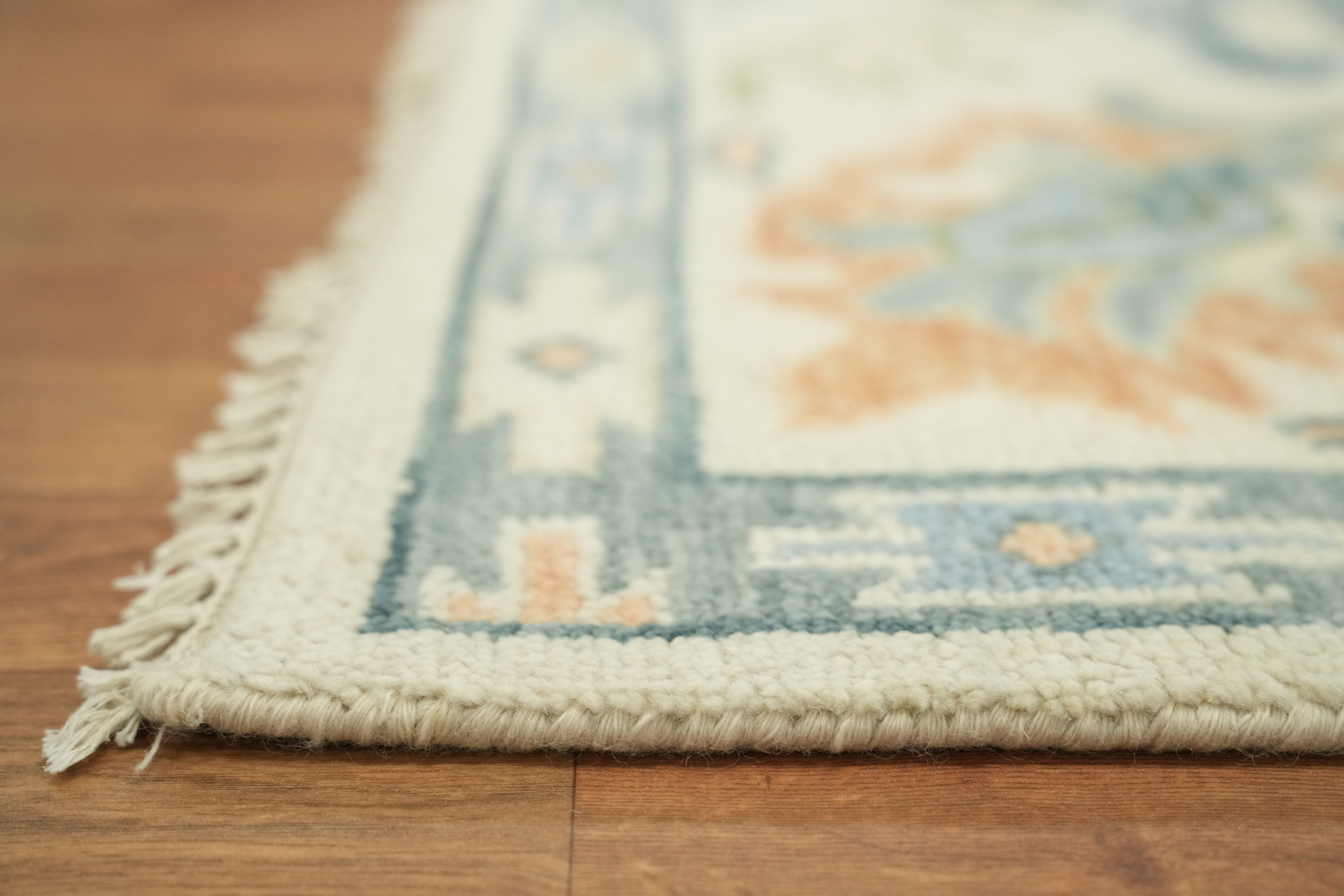 Pastel Color Traditional Oushak Hand Made Area Rug 8x10