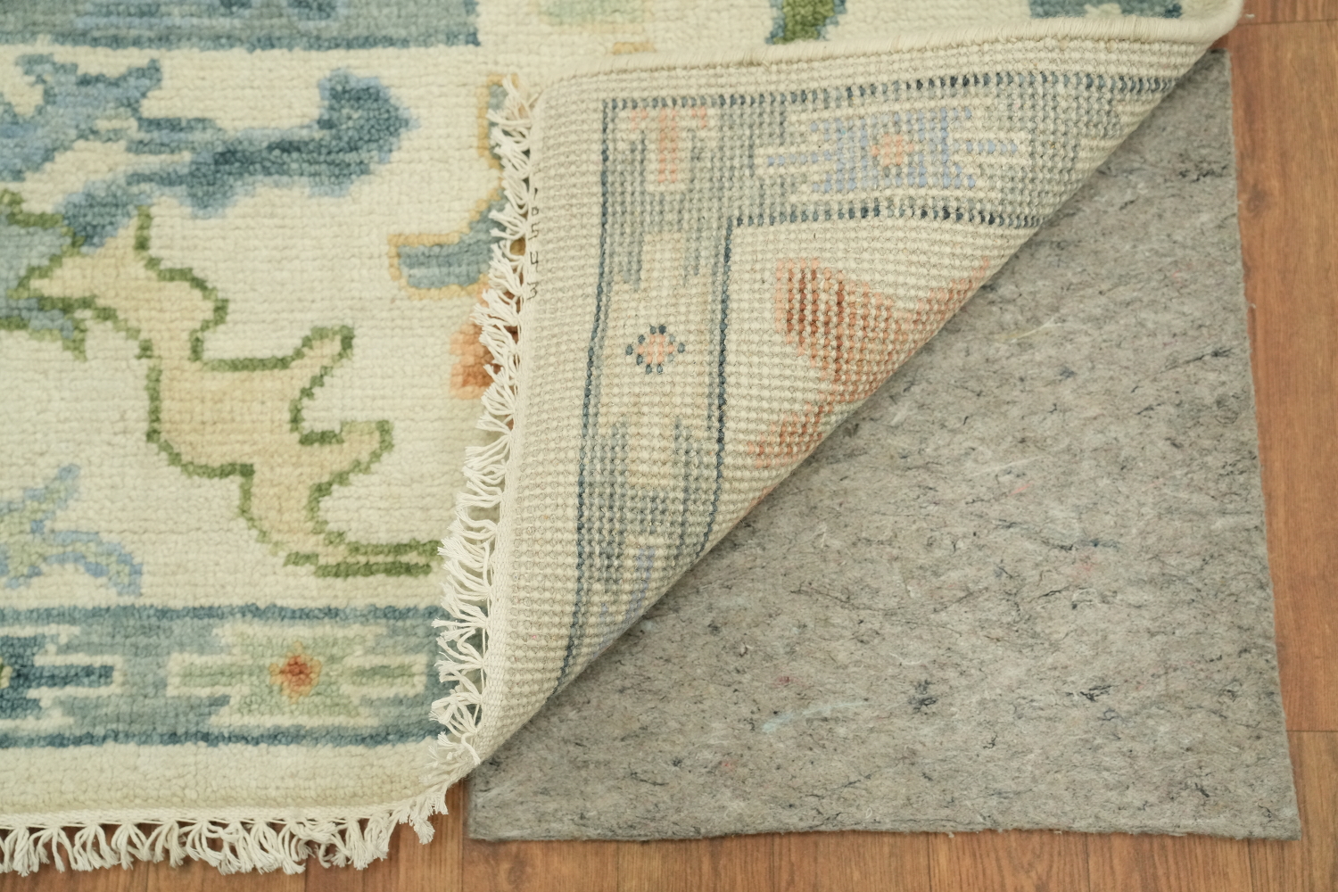 Oushak Hand-Knotted Wool Rug - Traditional 8x10 Area Rug